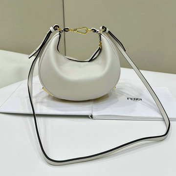 フェンディ FENDI 168-FD8BS081PBS 2024年最新入荷 グラフィ ミニバッグ ホーボーバッグ トートバッグ ハンドバッグ 斜め掛け ショルダーバッグ