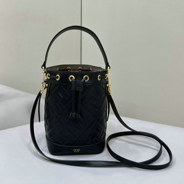フェンディ FENDI 168-FD8BS093ABK 2024年最新入荷 ミニバッグ モン トレゾール バゲットバッグ 斜め掛け ショルダーバッグ クロスボディバッグ
