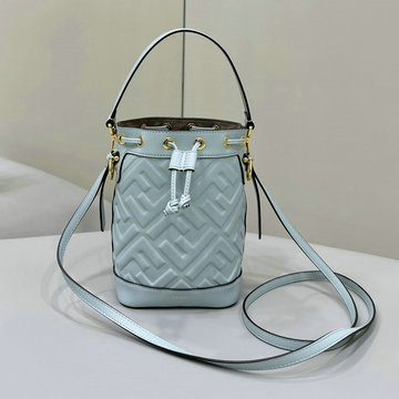 フェンディ FENDI 168-FD8BS093ALS 2024年最新入荷 ミニバッグ モン トレゾール バゲットバッグ 斜め掛け ショルダーバッグ クロスボディバッグ