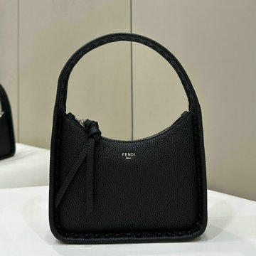 フェンディ FENDI 168-FD8BS094PBK 2024年最新入荷 スモール フェンデッセンス ホーボーバッグ トートバッグ ハンドバッグ 肩掛け ショルダーバッグ