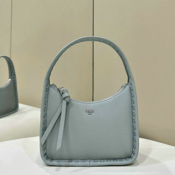 フェンディ FENDI 168-FD8BS094PBL  2024年最新入荷 スモール フェンデッセンス ホーボーバッグ トートバッグ ハンドバッグ 肩掛け ショルダーバッグ