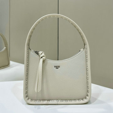 フェンディ FENDI 168-FD8BS094PBS 2024年最新入荷 スモール フェンデッセンス ホーボーバッグ トートバッグ ハンドバッグ 肩掛け ショルダーバッグ