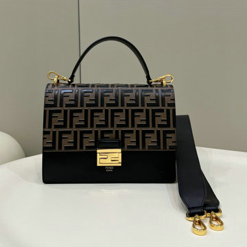 フェンディ FENDI 168-FD0508LKF 2024年最新入荷 キャナイ Kan I トートバッグ 2way ショルダーバッグ カーフスキン