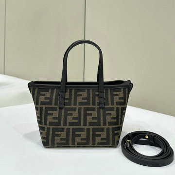 フェンディ FENDI 168-FD8BS096BKF 2024年最新入荷 ロール ミニバッグ トートバッグ ハンドバッグ 2way 斜め掛け ショルダーバッグ