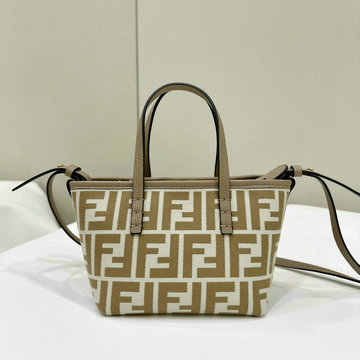 フェンディ FENDI 168-FD8BS096BXS 2024年最新入荷 ロール ミニバッグ トートバッグ ハンドバッグ 2way 斜め掛け ショルダーバッグ