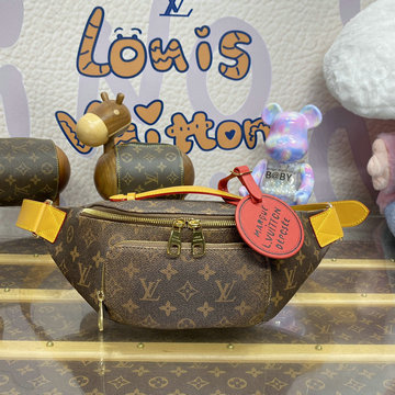 商品名称：ルイヴィトン LOUISVUITTON 057-M11539 2024年最新入荷 ラッシュ バムバッグ ウェストバッグ 斜め掛け ショルダーバッグ クロスボディバッグ