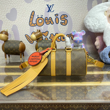 ルイヴィトン LOUISVUITTON 057-M11542 2024年最新入荷 キーポル バンドリエール 25 トートバッグ トラベルバッグ ショルダーバッグ 旅行かばん