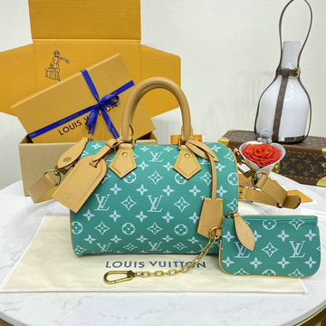 ルイヴィトン LOUISVUITTON 057-M11561 2024年最新入荷 スピーディ P9 バンドリエール 25 トートバッグ ボストンバッグ ショルダーバッグ