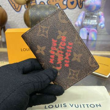 ルイヴィトン LOUISVUITTON 057-M11631 2024年最新入荷 オーガナイザー ドゥ ポッシュ パスポール パスポートケース カードケース モノグラムダスト