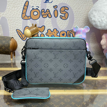 ルイヴィトン LOUISVUITTON 057-M11648 2024年最新入荷 トリオ メッセンジャーバッグ 斜め掛け ショルダーバッグ クロスボディバッグ メンズかばん