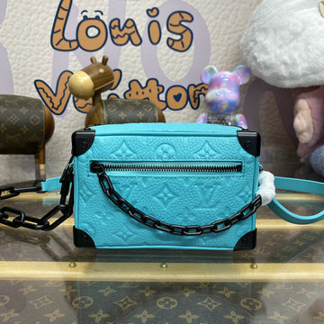 商品名称：ルイヴィトン LOUISVUITTON 057-M11673 2024年最新入荷 ミニ ソフトトランク 斜め掛け ショルダーバッグ クロスボディバッグ スクエアバッグ