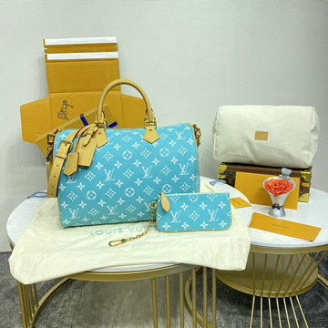 ルイヴィトン LOUISVUITTON 057-M11564 2024年最新入荷 スピーディ P9 バンドリエール 40 トートバッグ ボストンバッグ ショルダーバッグ レディースかばん