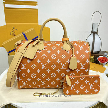 ルイヴィトン LOUISVUITTON 057-M11569 2024年最新入荷 スピーディ P9 バンドリエール 40 トートバッグ ボストンバッグ ショルダーバッグ