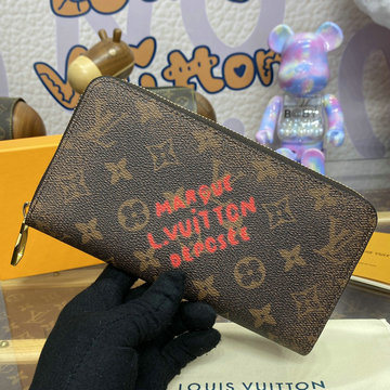 ルイヴィトン LOUISVUITTON 057-M11702  2024年最新入荷 ジッピーウォレット ファウナー長財布 ロングウォレット カード入れ 札入れ モノグラム