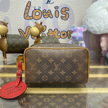 ルイヴィトン LOUISVUITTON 057-M11765 2024年最新入荷 ロッカー ドップ キット 手持ちかばん 洗面具収納 ポーチ トラベルバッグ 旅行かばん