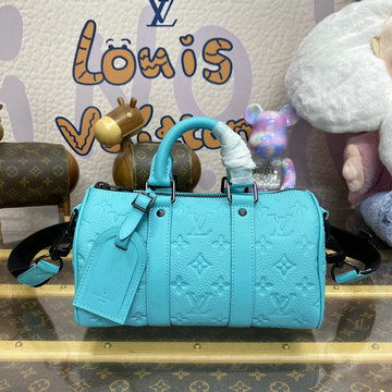 ルイヴィトン LOUISVUITTON 2024年最新入荷 キーポル バンドリエール 25 トートバッグ トラベルバッグ ショルダーバッグ 旅行かばん