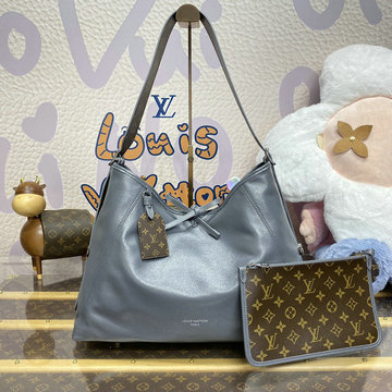 ルイヴィトン LOUISVUITTON 057-M12583 2024秋冬ショーアイテム キャリーオール ダーク MM ウィメンズ バッグ ハンドバッグ 肩かけ ショルダーバッグ