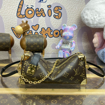 商品名称：ルイヴィトン LOUISVUITTON 057-M20250 2024年最新入荷 スリム トランク 斜め掛け ショルダーバッグ クロスボディバッグ レディースかばん