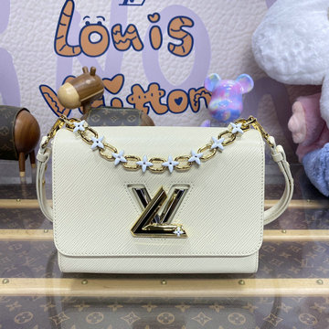 商品名称：ルイヴィトン LOUISVUITTON 057-M24043 2024年最新入荷 ツイスト MM 斜め掛け ショルダーバッグ クロスボディバッグ ウィメンズバッグ エピレザー