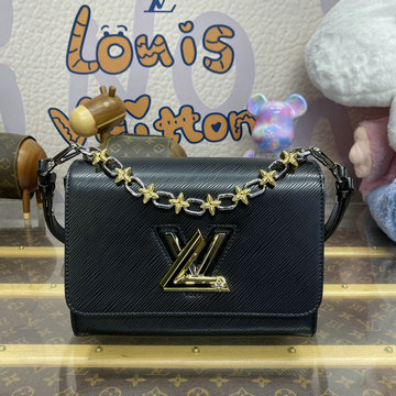 商品名称：ルイヴィトン LOUISVUITTON 057-M24044 2024年最新入荷 ツイスト MM 斜め掛け ショルダーバッグ クロスボディバッグ ウィメンズバッグ エピレザー