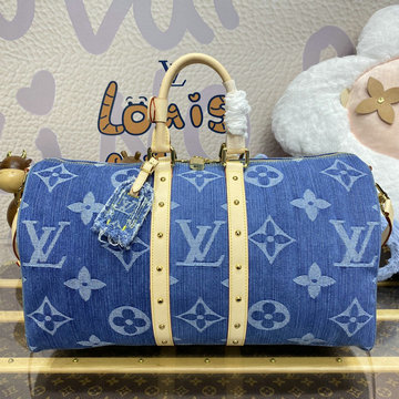 ルイヴィトン LOUISVUITTON 057-M24315 2024年最新入荷 LV リミックス キーポル バンドリエール 45 トートバッグ トラベルバッグ ショルダーバッグ