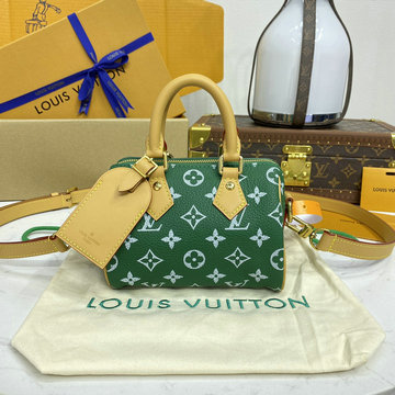 ルイヴィトン LOUISVUITTON 057-M24417M 2024年最新入荷 スピーディ P9 バンドリエール ミニ トートバッグ ボストンバッグ ショルダーバッグ