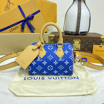 ルイヴィトン LOUISVUITTON 057-M24418M 2024年最新入荷 スピーディ P9 バンドリエール ミニ トートバッグ ボストンバッグ ショルダーバッグ