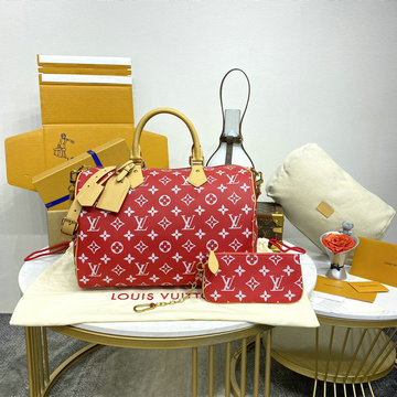 ルイヴィトン LOUISVUITTON 057-M24420 2024年最新入荷 スピーディ P9 バンドリエール 40 トートバッグ ボストンバッグ ショルダーバッグ