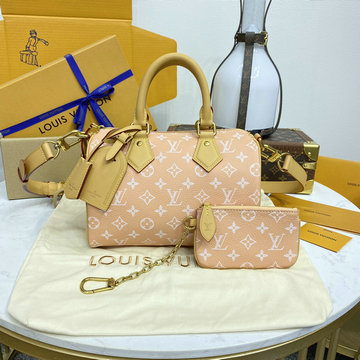 ルイヴィトン LOUISVUITTON 057-M24433 2024年最新入荷 スピーディ P9 バンドリエール 25 トートバッグ ボストンバッグ ショルダーバッグ