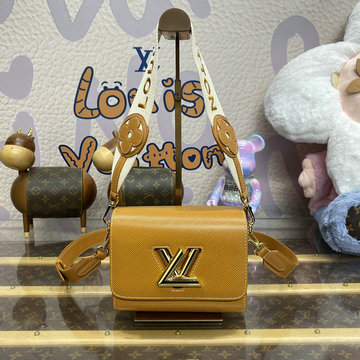 商品名称：ルイヴィトン LOUISVUITTON 057-M24758  2024年最新入荷 ツイスト PM 斜め掛け ショルダーバッグ クロスボディバッグ ウィメンズバッグ エピレザー
