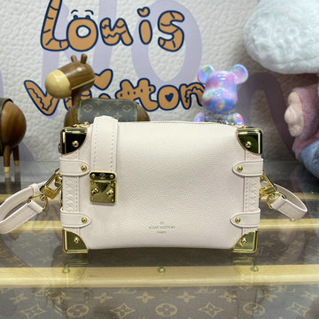 商品名称：ルイヴィトン LOUISVUITTON 057-M25071 2024年最新入荷 ソフトトランク 斜め掛け ショルダーバッグ クロスボディバッグ スクエアバッグ