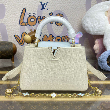 ルイヴィトン LOUISVUITTON 057-M25339Z 2024年最新入荷 カプシーヌ BB トップハンドルバッグ トートバッグ 2way ショルダーバッグ クロスボディバッグ