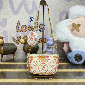 商品名称：ルイヴィトン LOUISVUITTON  057-M25374R 2024年最新入荷 新作 ミュルティ ポシェット アクセソワール チェーンポーチ クラッチバッグ ショルダーバッグ