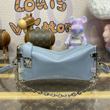 商品名称：ルイヴィトン LOUISVUITTON 057-M25445PL 2024年最新入荷 スリム トランク 斜め掛け ショルダーバッグ クロスボディバッグ レディースかばん カーフレザー