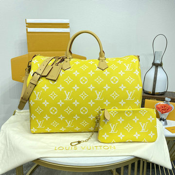 ルイヴィトン LOUISVUITTON 057-M46963 2024年最新入荷 スピーディ P9 バンドリエール 50 トートバッグ ボストンバッグ ショルダーバッグ レディースかばん