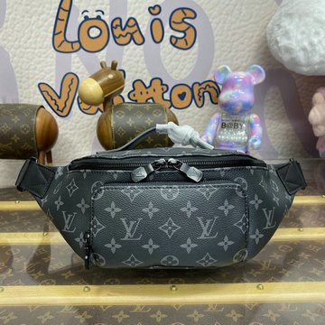 ルイヴィトン LOUISVUITTON  057-M47058H 2024年最新入荷 ラッシュ バムバッグ ウェストバッグ 斜め掛け ショルダーバッグ クロスボディバッグ
