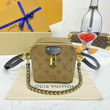 商品名称：ルイヴィトン LOUISVUITTON 057-M47162 2024年最新入荷 フライト モード ジャストインケース チェーンポーチ クラッチバッグ ハンドバッグ モノグラムキャンパス