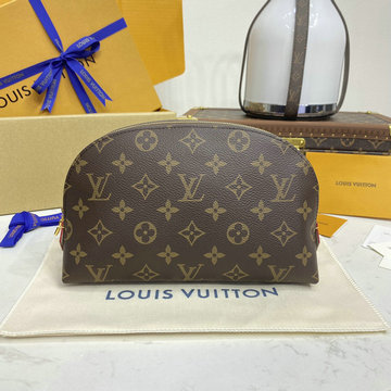 商品名称：ルイヴィトン LOUISVUITTON 057-M47353 2021年最新入荷 ポシェット コスメティック GM 化粧用ポーチ 手持ちかばん クラッチバッグ 化粧かばん コンパクト