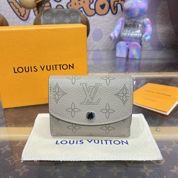 ルイヴィトン LOUISVUITTON 057-M82437  2024年最新入荷 Iris XS ウォレット ショートウォレット 三つ折り短財布 カード入れ