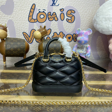 ルイヴィトン LOUISVUITTON 057-M83048 2024年最新入荷 ナノ アルマ トップハンドルバッグ トートバッグ 2way ショルダーバッグ クロスボディ