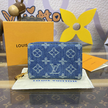 ルイヴィトン LOUISVUITTON 057-M83160 2024年最新入荷 LV リミックス ポルトフォイユ ルー 二つ折り短財布 ショートウォレット カード入れ 小銭入れ