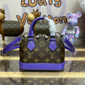 ルイヴィトン LOUISVUITTON 057-M83202 2024年最新入荷 LV リミックス ナノ アルマ トップハンドルバッグ トートバッグ 2way ショルダーバッグ