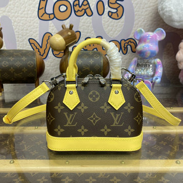 ルイヴィトン LOUISVUITTON 057-M83203  2024年最新入荷 LV リミックス ナノ アルマ トップハンドルバッグ トートバッグ 2way ショルダーバッグ