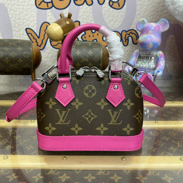 ルイヴィトン LOUISVUITTON 057-M83205M 2024年最新入荷 LV リミックス ナノ アルマ トップハンドルバッグ トートバッグ 2way ショルダーバッグ