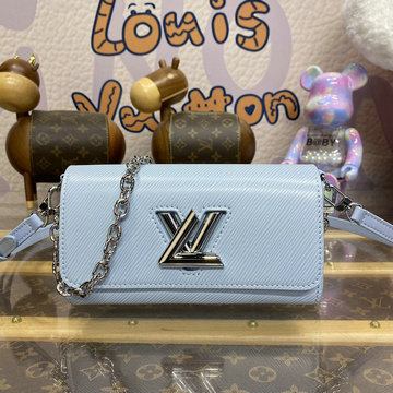ルイヴィトン LOUISVUITTON 057-M83478 2024年最新入荷 ポシェット ツイストウェスト 斜め掛け ショルダーバッグ クロスボディバッグ エピレザー