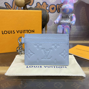 ルイヴィトン LOUISVUITTON 057-M83585 2024年最新入荷 カードケース ポルト カルト LV チャーム カードケース カードホルダー 名刺入れ