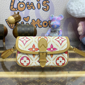 ルイヴィトン LOUISVUITTON  057-M83621 2024年最新入荷 ナノ ディアヌ 斜め掛け ショルダーバッグ クロスボディバッグ モノグラムアンプラント