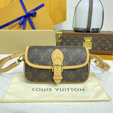 商品名称：ルイヴィトン LOUISVUITTON 057-M83298  2024年最新入荷 ナノ ディアヌ 斜め掛け ショルダーバッグ クロスボディバッグ モノグラムアンプラント