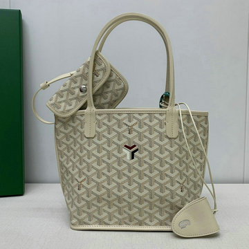 ゴヤール GOYARD BX-GY2321YQH 2024年新色入荷 アンジュ ミニポーチ トートバッグ ハンドバッグ トップハンドルバッグ レディースかばん