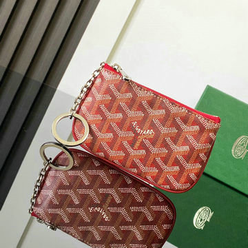 商品名称：ゴヤール GOYARD BX-GY3316RD 2024年新色入荷 セナナノキーポーチ 小銭入れ コインケース ファスナー短財布 キーリング